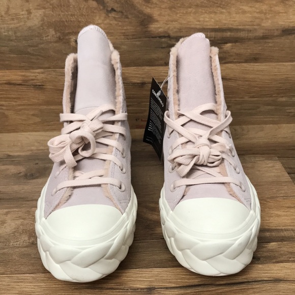 PLATFORM LEATHER CONVERSE CTAS LIFT CABLE HIGH TOP - Picture 3 of 15